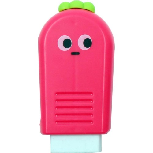 Diakakis imports Eraser With Button 80X35x17mm The Littlies 000646945 5205698623066