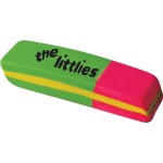 Diakakis imports Eraser Duo Color Neon The Littlies 000646759 5205698477911