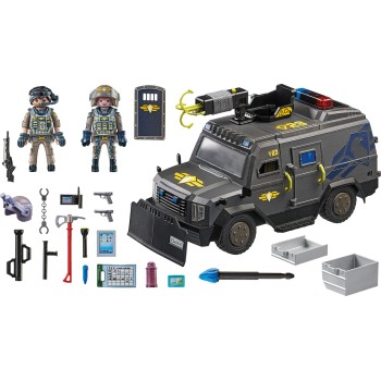 Playmobil City Action Θωρακισμένο Όχημα Ειδικών Δυνάμεων 71144 4008789711441