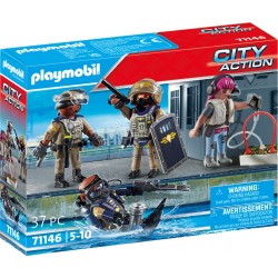 Playmobil City Action Tactical Unit - Figure Set 71146 4008789711465