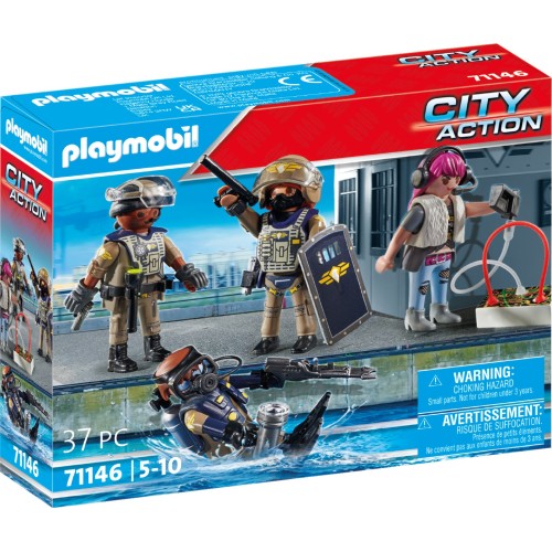 Playmobil City Action Tactical Unit - Figure Set 71146 4008789711465