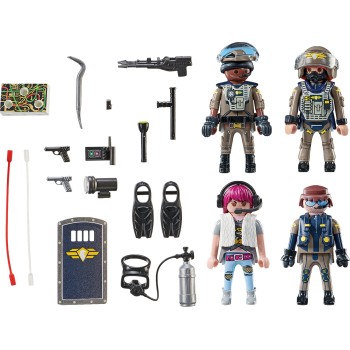 Playmobil City Action Tactical Unit - Figure Set 71146 4008789711465
