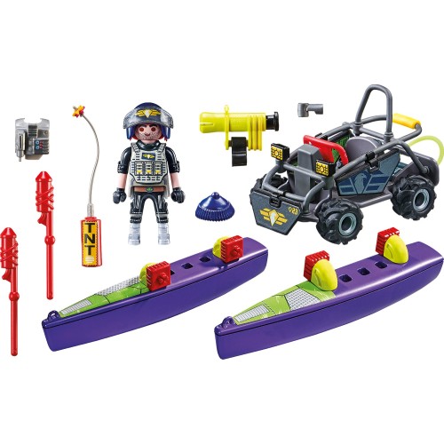 Playmobil City Action Tactical Unit - Mulit-Terrain Quad 71147 4008789711472