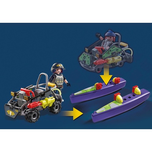 Playmobil City Action Αμφίβιο Όχημα Ειδικών Δυνάμεων 71147 4008789711472