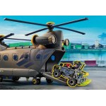 Playmobil City Action Ελικόπτερο Ειδικών Δυνάμεων Με Δύο Έλικες 71149 4008789711496