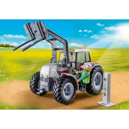 Playmobil Country Ηλεκτρικό Τρακτέρ 71305 4008789713056