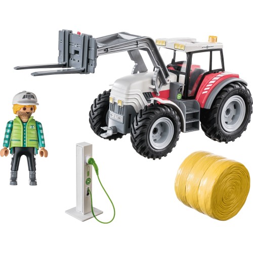 Playmobil Country Ηλεκτρικό Τρακτέρ 71305 4008789713056