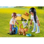 Playmobil Country Οικογένεια Με Γατούλες 71309 4008789713094