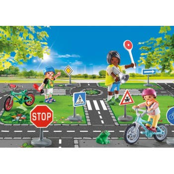 Playmobil City Life Μάθημα Κυκλοφοριακής Αγωγής 71332 4008789713322