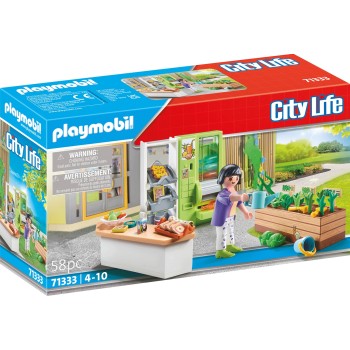 Playmobil City Life Lunch Kiosk 71333 4008789713339