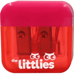 Diakakis imports 2 Hole Sharpener Shape Round 35X35x13mm 3Colors THE Littlies 000646950 5205698627613