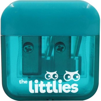 Diakakis imports Ξύστρα Διπλή Βαρελάκι The Littlies 35X35x13mm 3 Χρώματα 000646950 5205698627613