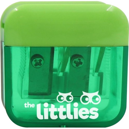 Diakakis imports Ξύστρα Διπλή Βαρελάκι The Littlies 35X35x13mm 3 Χρώματα 000646950 5205698627613
