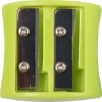 Diakakis imports 2 Holes Sharpener Plastic 35X20x15mm 3Colors THE Littlies 000646952 5205698627675