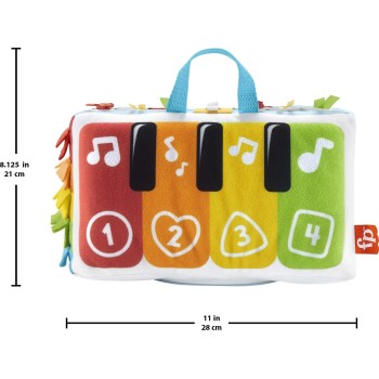 Mattel Μαλακό Μουσικό Πιανάκι HND54 194735138036