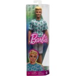 Mattel Barbie Fashionistas Ken Fashion Κούκλα 211 Ξανθά Μαλλιά , Blue Cactus Tee, White Shorts And Sneakers DWK44 / HJT10 194735
