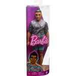 Mattel Barbie Ken Doll, Kids Toys, Fashionistas, Brown Hair In Bun, Paisley Tee And Shorts, Clothes Accessories DWK44 / HPF80 19