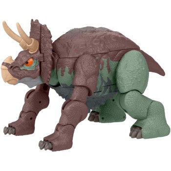 Mattel Jurassic World Fierce Changers Μεγάλοι Δεινόσαυροι 2 Σε 1 Giganotosaurus And Nasutoceratops HPD33 / HPD34 194735156214