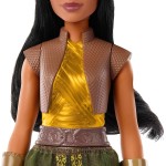 Mattel Disney Princess Raya Fashion Doll, New For 2023, Sparkling Look With Black Hair, Brown Eyes And Accessories HLW02 / HLX22