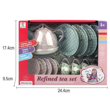Toys-shop Choice Children's Metal Tea Set JU089003 6990323890034