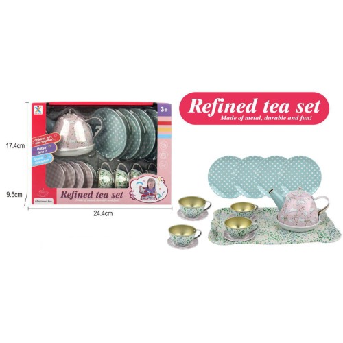 Toys-shop Choice Παιδικό Μεταλλικό Σετ Τσαγιού JU089003 6990323890034