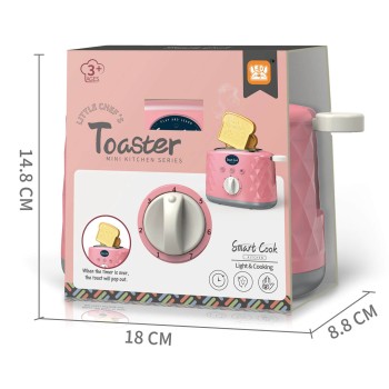 Toys-shop Choice Παιδική Φρυγανιέρα Ρόζ JU081455 6990323814559