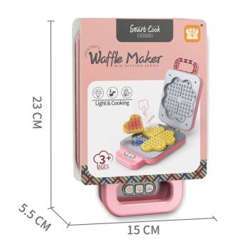 Toys-shop Choice Children's Waffle Iron With Sound And Pink Lights JU081457 6990323814573