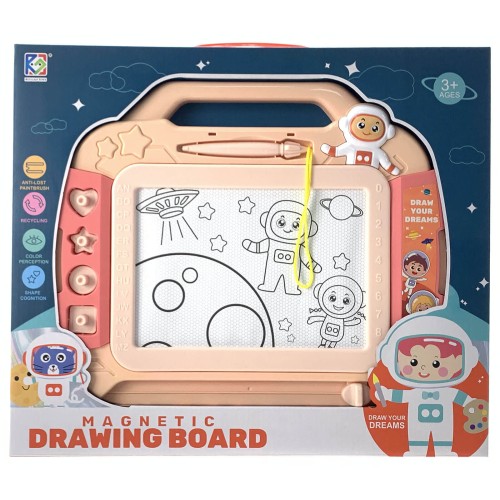 Toys-shop Choice Μαγνητικός Πίνακας Γράψε - Σβήσε Με Σφραγίδες JK148420 6990323484202