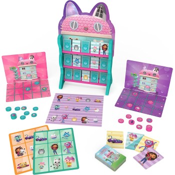 Spin Master Gabbys Dollhouse 8 Παιχνίδια Με Την Γκαμπι Επιτραπέζιο Παιχνίδι 6065857 778988443361
