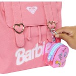 Mattel Deluxe Clip-On Bag With School Outfit And Five Themed Accessories For Barbie Dolls  HJT42 / HJT44 194735094202