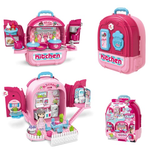 Toys-shop Choice Kitchen Chefs Kids Bag 3 In 1 JU088740 6990323887409