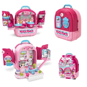 Toys-shop Choice Kitchen Chefs Kids Bag 3 In 1 JU088740 6990323887409