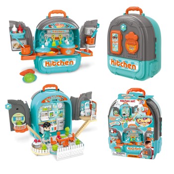Toys-shop Choice Kitchen Chefs Τσάντα Με Αξεσουάρ Κουζίνας 3 Σε 1 JU088746 6990323887461
