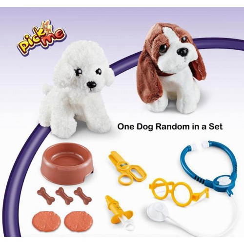 Toys-shop Choice Lovely Pet Σκυλάκι Με Αξεσουάρ Σε Τσάντα Set 11Pcs Cute Collection JU087227 6990323872276