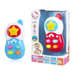 Toys-shop Choice Παιδικό Τηλέφωνο Με Ήχους Και Φως Happy Everyday JM094268 6990323942689