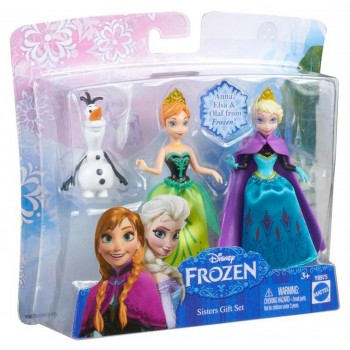 Mattel Disney Frozen Mini Έλσα, Άννα And Όλαφ - Σετ Y9975 746775264154