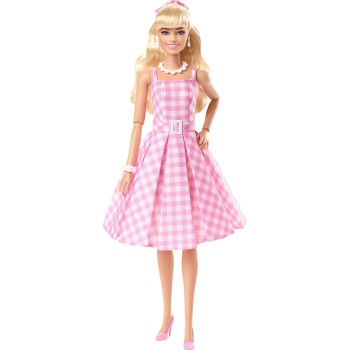 Mattel Barbie Movie Pink Gingham Dress HPJ96 194735160709