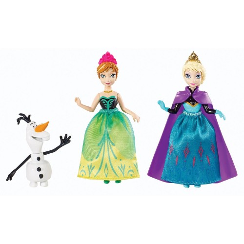Mattel Disney Frozen Mini Έλσα, Άννα And Όλαφ - Σετ Y9975 746775264154