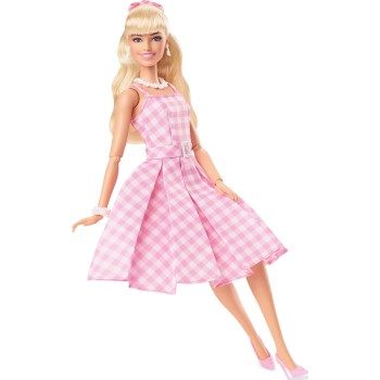 Mattel Barbie Movie Pink Gingham Dress HPJ96 194735160709
