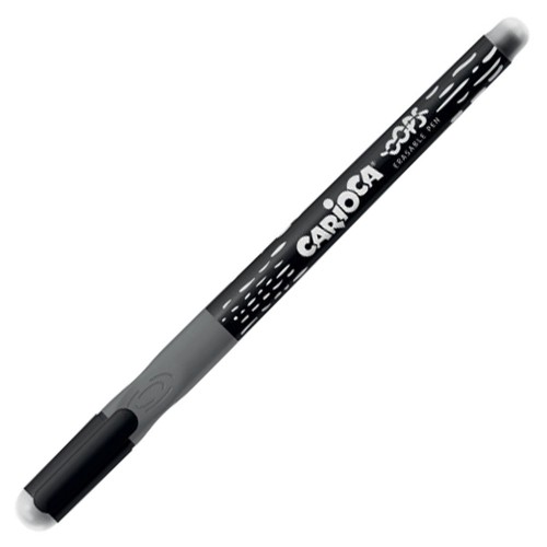 CARIOCA Oops Pop Erasable Pen 0.7Mm Black 31036 / 01 8003511310363