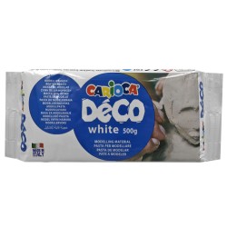 Carioca Πηλός Deco 500Gr - Λευκός 30996 / 31 8003511319960