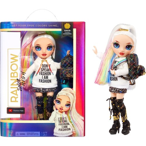 MGA Entertainment Rainbow High Junior High - Amaya Raine - 23Cm Rainbow Fashion Doll 582939 / 582953 035051582953