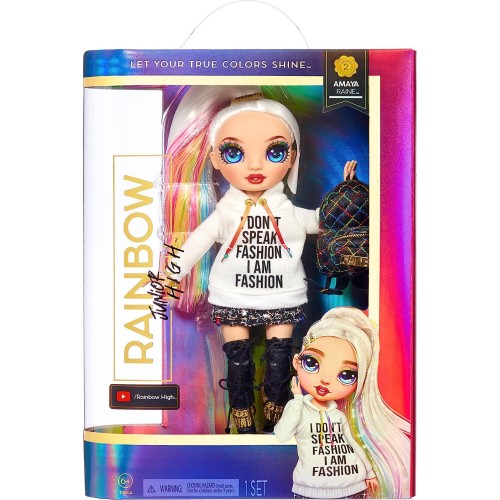 MGA Entertainment Rainbow High Junior High - Amaya Raine - 23Cm Κούκλα 582939 / 582953 035051582953
