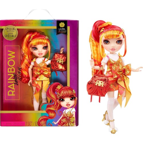 MGA Entertainment Rainbow Junior High Special Edition - Laurel De-Vious - 22,86Cm Red 590446EUC 035051590446