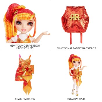 MGA Entertainment Rainbow Junior High Special Edition - Laurel De-Vious - 22,86Cm Red 590446EUC 035051590446