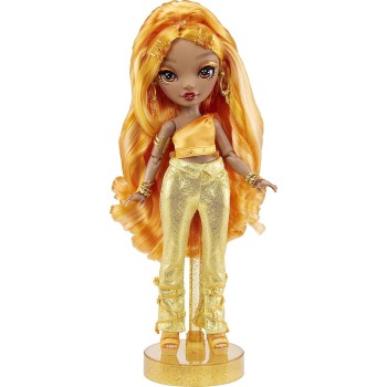 MGA Entertainment Rainbow High - Meena Fleur - Saffron Gold Fashion Doll 578284EUCG 035051578284