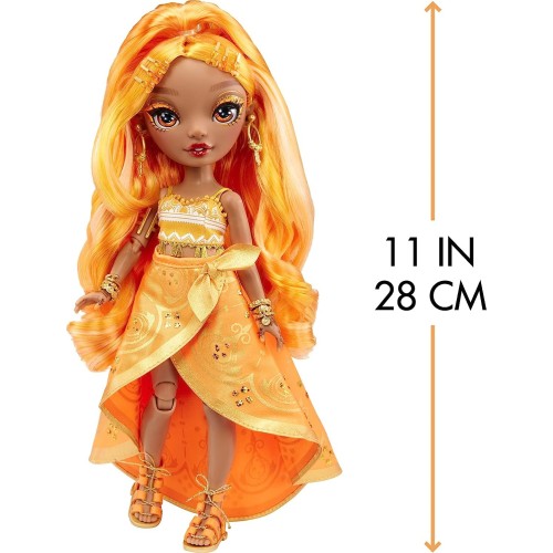 MGA Entertainment Rainbow High Κούκλα - Meena Fleur (Saffron) 578284EUCG 035051578284