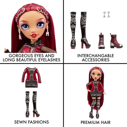 MGA Entertainment Rainbow High - Mila Berrymore - Burgundy Red Fashion Doll 578291EUCG 035051578291
