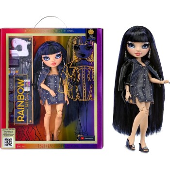 MGA Entertainment Rainbow High Fashion Doll – KIM Nguyen - Blue Doll – Fashionable Outfit 583158EUC 035051583158