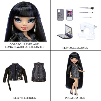 MGA Entertainment Rainbow High Fashion Doll – KIM Nguyen - Blue Doll – Fashionable Outfit 583158EUC 035051583158